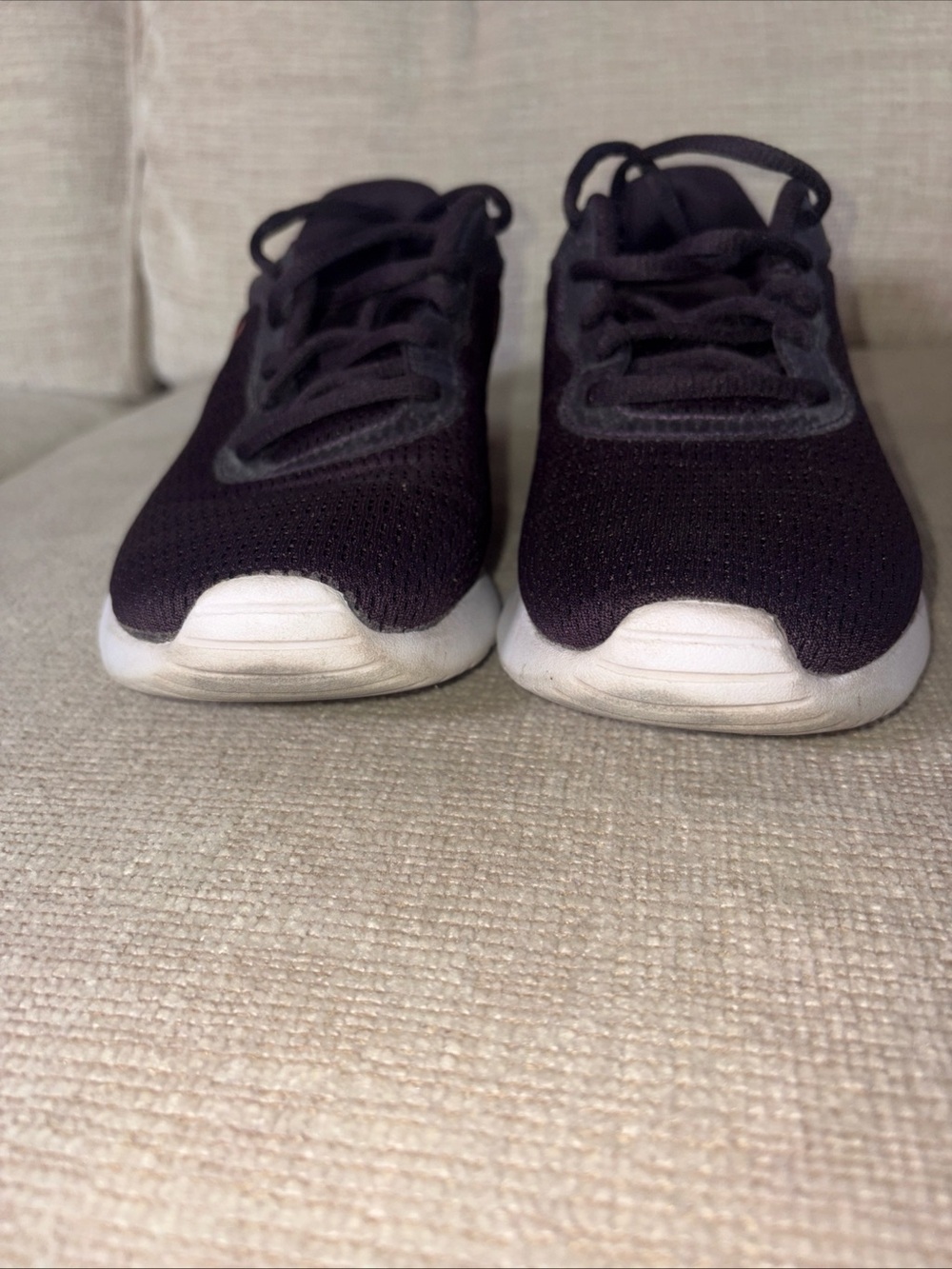 Nike Women's Athletic Sneakers -Dark Purple with Rose Gold Swoosh Sz 7 - Picture 9 of 12
